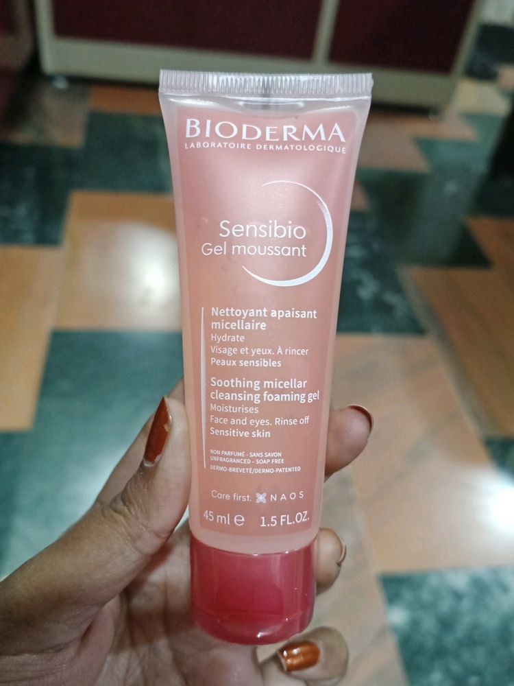 Face Wash Bioderma Sensibio Gel Moussant Freeup