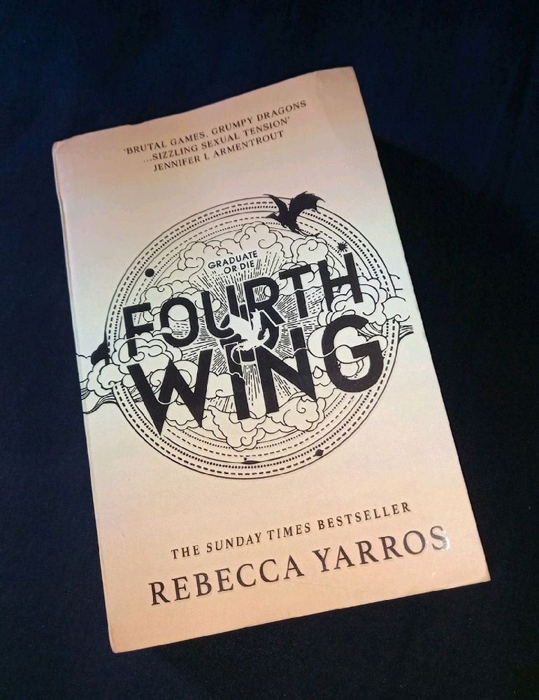 Fiction Books | Fourth Wing By Rebecca Yarros | Freeup