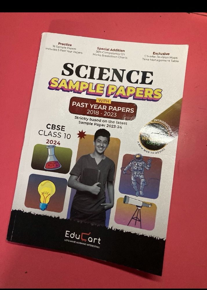 Textbooks Educart Cbse Science Class 10 2024 Sample Paper Freeup