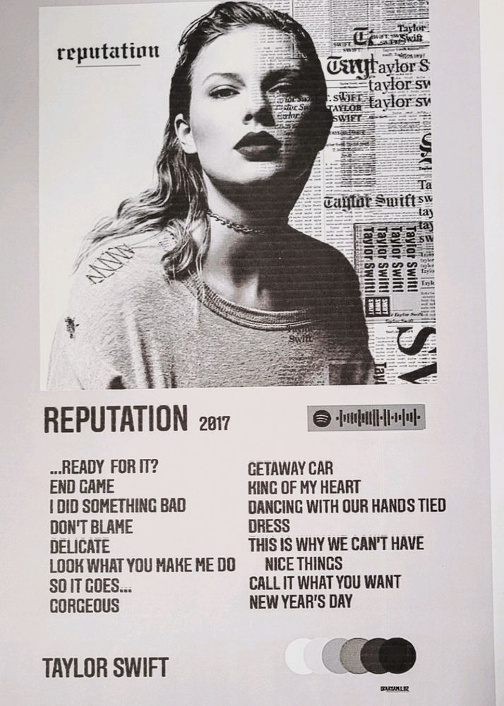 Other | TAYLOR SWIFT LAMINATED ALBUMN COVER POSTERS | Freeup