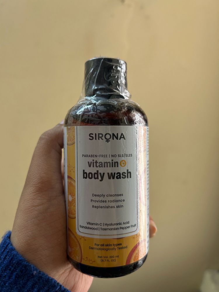 Body Washes & Scrubs Brand New Sirona Vitamin C Body Wash Freeup